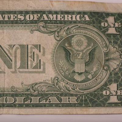 Series 1935 C $1 Silver Certificate Circulated 