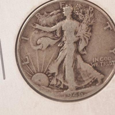 1946 P Walking Liberty Half Dollar    1004