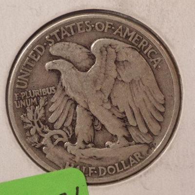 1946 P Walking Liberty Half Dollar    1004