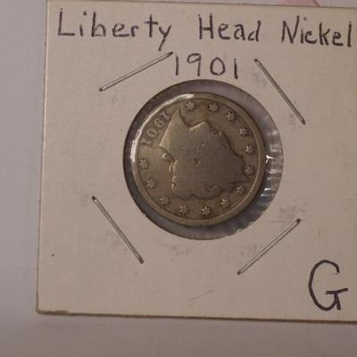 1901 Liberty Head Nickel    1130
