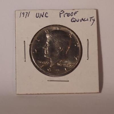 1971 Kennedy Proof quality Coin     1023 