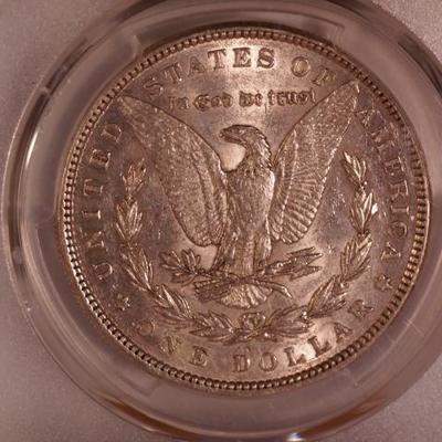 Morgan Silver Dollar 1885 P PCGS Graded Coin    1002