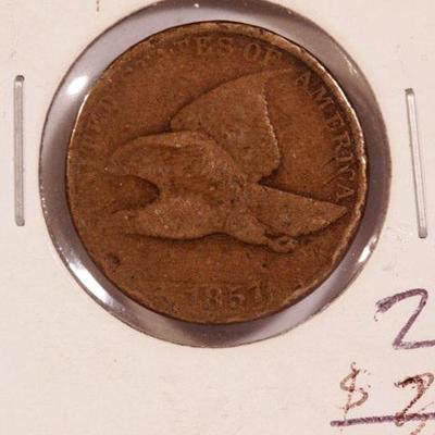 1857 Flying Eagle in Very good condition   1126