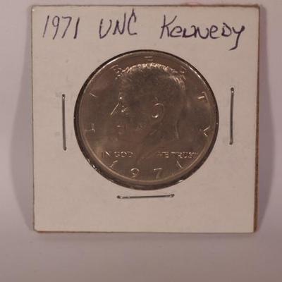 1971 Uncirculated Kennedy .50    1015