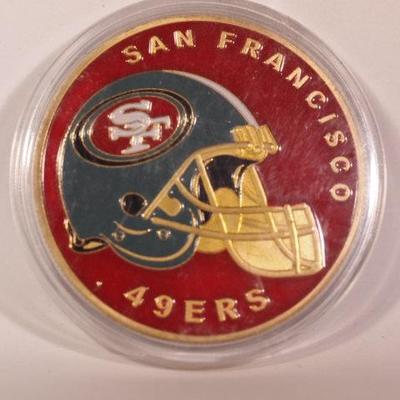San Francisco 49ers collectible coin     950