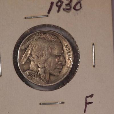1935 S and a 1930 Buffalo Nickel  1135