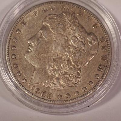 Morgan Silver $1 1900 O Very Nice coin    1085