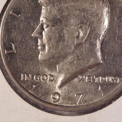 1971 Uncirculated Kennedy Half Dollar   1017