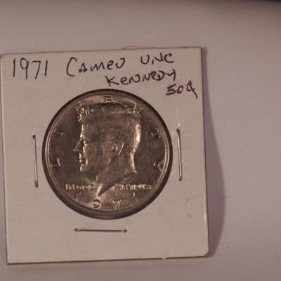 1971 Uncirculated Kennedy Half Dollar   1017