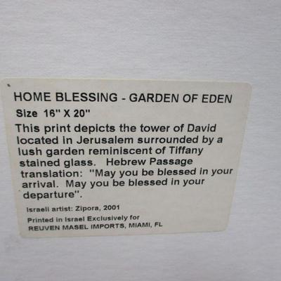 Lot 1 - Home Blessing Garden Of Eden 3D Picture