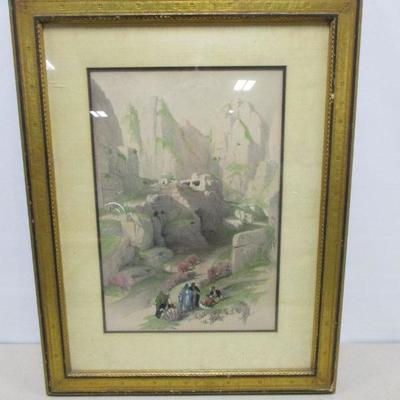 Lot 3 - Framed Picture - Middle East