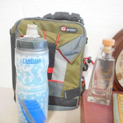 Lot 3065 - Oddball Lot Camelbak, Scrabble, Playing Cards, Jack Daniels Tote