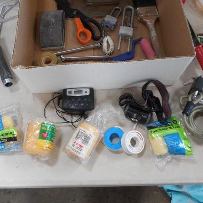 Lot 3073 - Lot of Painters Tools + Other items