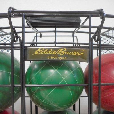 Lot 3074 - Eddie Bauer Boccie Ball Set 