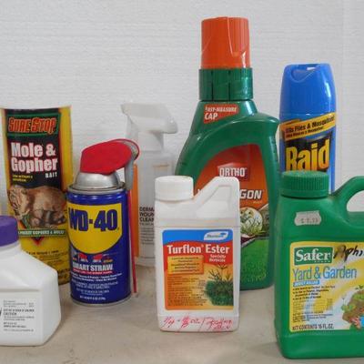 Lot 3075 - Yard and Garden Bait Lot + More