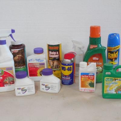 Lot 3075 - Yard and Garden Bait Lot + More