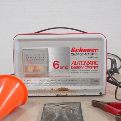 Lot 3079 - Misc Lot Auto car Battery Charger + More 
