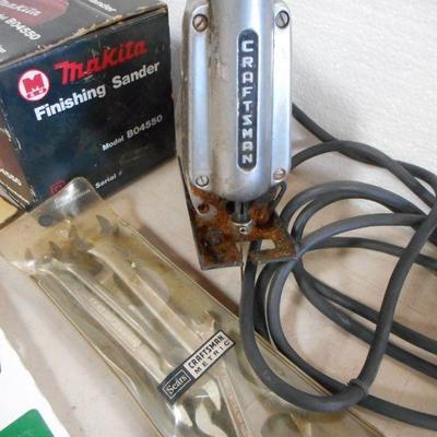 Lot 3080 - Misc Hand Tool Lot  Craftsman Makita