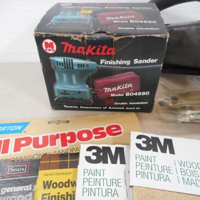 Lot 3080 - Misc Hand Tool Lot  Craftsman Makita