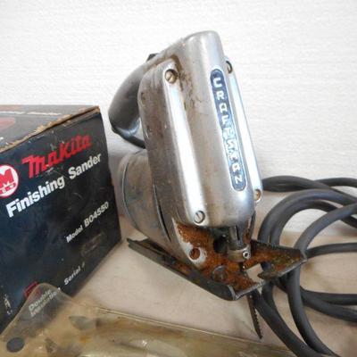 Lot 3080 - Misc Hand Tool Lot  Craftsman Makita