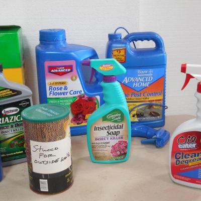 Lot 3081 - Misc Lot of Yard and Garden Pesticides 