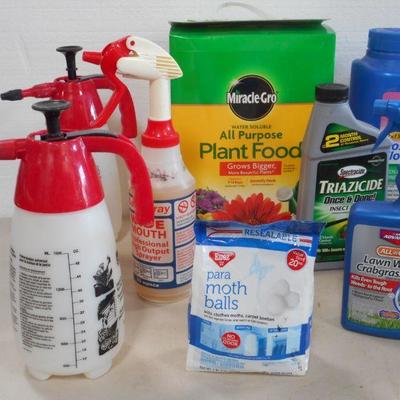 Lot 3081 - Misc Lot of Yard and Garden Pesticides 