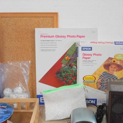 Lot 3084 - Oddball Lot of Home Items Heater Weights Pencil Sharpener + More 