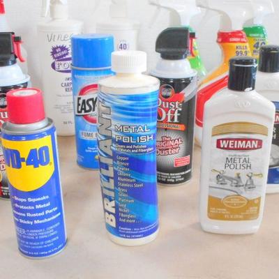 Lot 3088 - Lot of 21 Household Cleaning Solutions