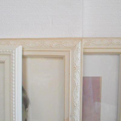 Lot 3090 - Set of 5 Shabby Chic Wall Hanging Picture Frames