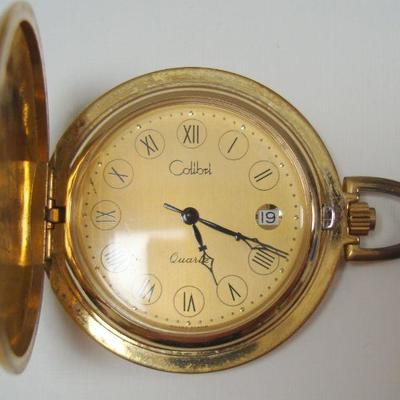 Lot 2042 - Calibri Quartz Pocket Watch 