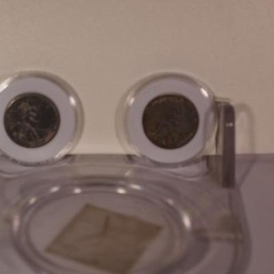 Two 1943 Steel Penny 1117