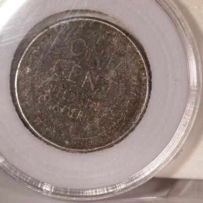 Two 1943 Steel Penny's  1077