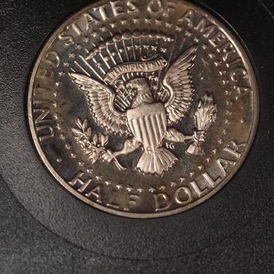 1974 S Kennedy Half Gold plate  1021