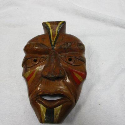 Lot 1 - Native American Ceremonial Wood Carved Mask 12