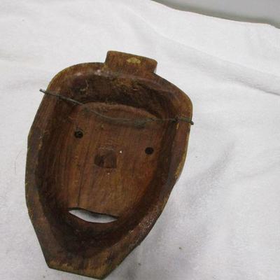 Lot 1 - Native American Ceremonial Wood Carved Mask 12