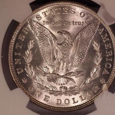 1887 S Morgan Silver Dollar   1111