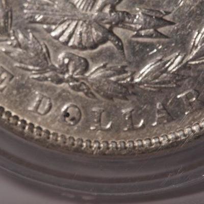 1891 P Morgan Silver Dollar   1082