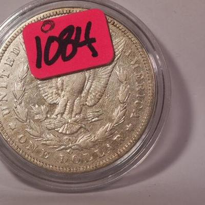 1897 O Morgan Silver Dollar   1084