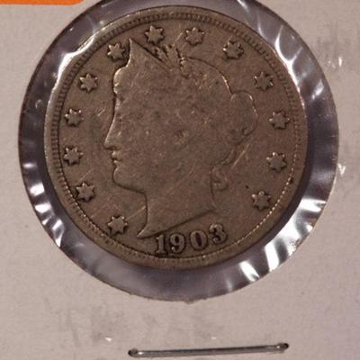 1903 Liberty Head Silver Nickel  1116