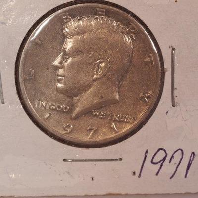 1971 Kennedy Half Dollar  1018