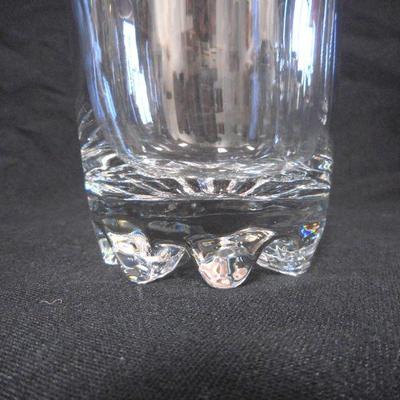 Lot 3112 - Lot of 8 Glass Tumblers Made in Italy 6 1/2'' Tall 