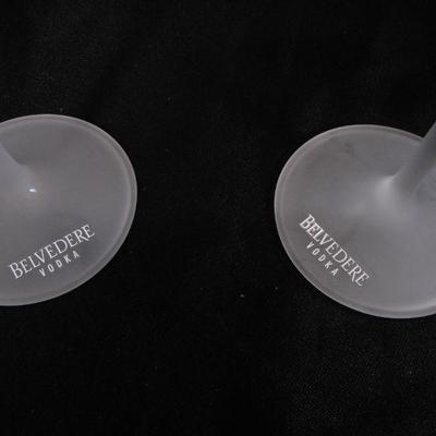 Lot 3115 - Belvedere Vodka Glasses 