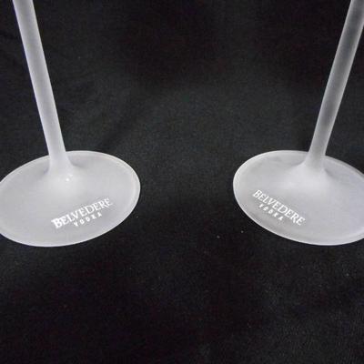 Lot 3115 - Belvedere Vodka Glasses 