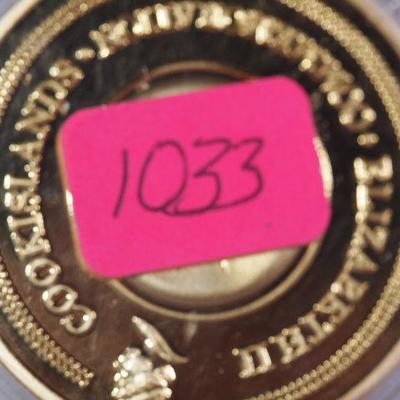 Cook Island/Gemini  Collectible Coin  1033