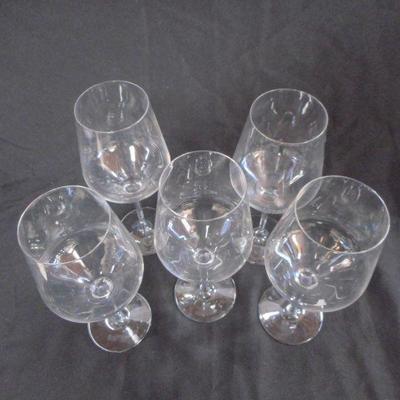 Lot 3116 - 5 Bormioli Rocco Wine Glasses