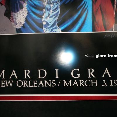 Lot 3119 - Professionally Framed Mardi Gras signed print