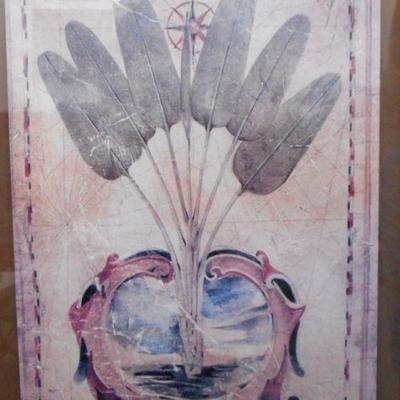 Lot 3122 - Pair of attractive + framed prints