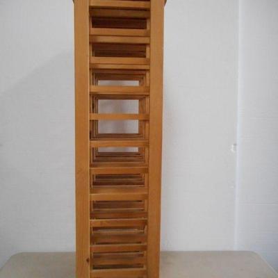 Lot 3123 - Wooden Wine Rack Storage