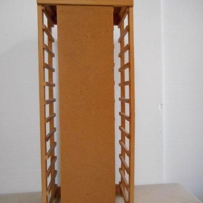 Lot 3123 - Wooden Wine Rack Storage