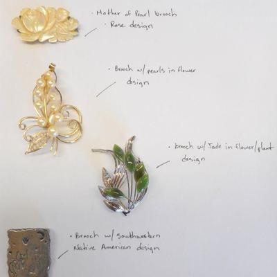 Lot 2063 - 11 Total Pieces Mixed Jewelry Lot 